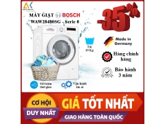 Máy giặt Bosch seri 8 WAW28480SG Made in Germany 